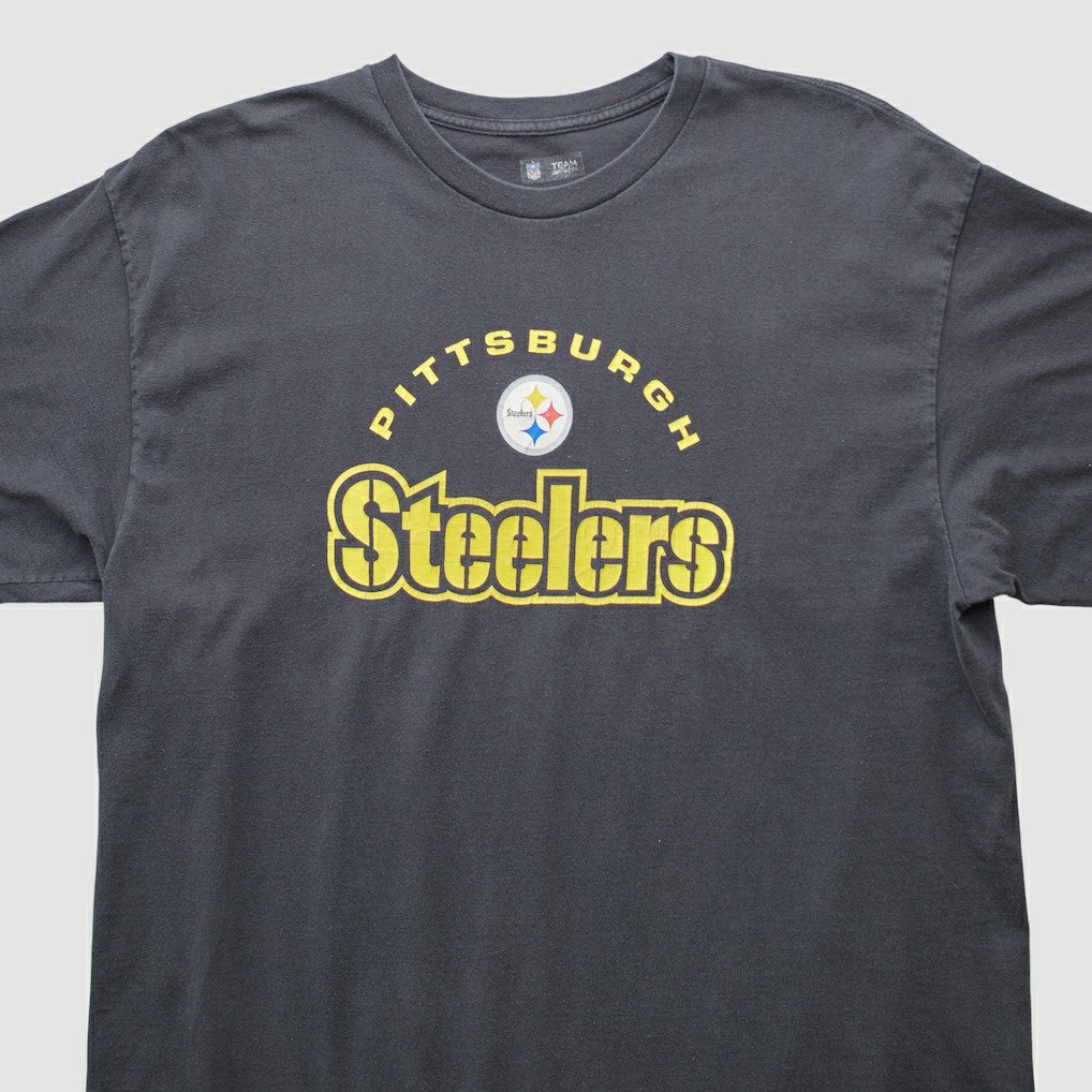 Pittsburgh Steelers NFL 2000s T-shirt Black Vintage | Fanatics