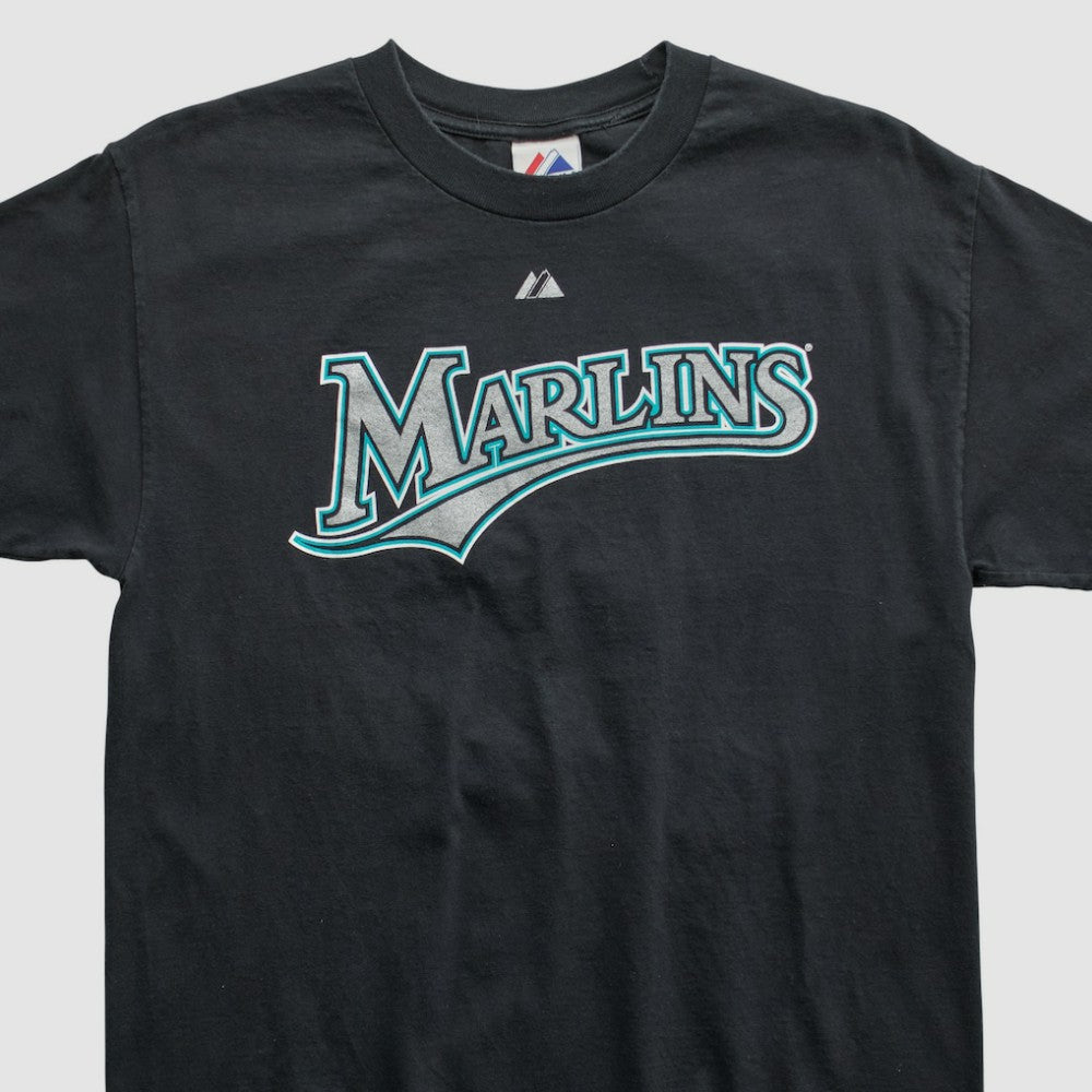 Miami Marlins Majestic 2000s T-shirt - MLB