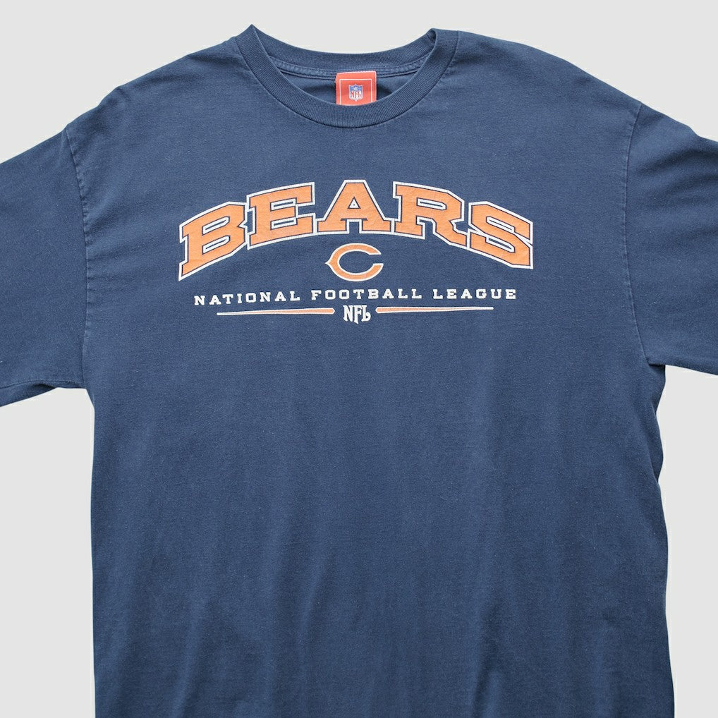 Chicago Bears NFL 2000s Long Sleeve T-shirt Navy Vintage | Fanatics