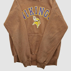 Minnesota Vikings Lee Apparel 2000s Hooded Pullover Sweatshirt Clay Vintage | Fanatics