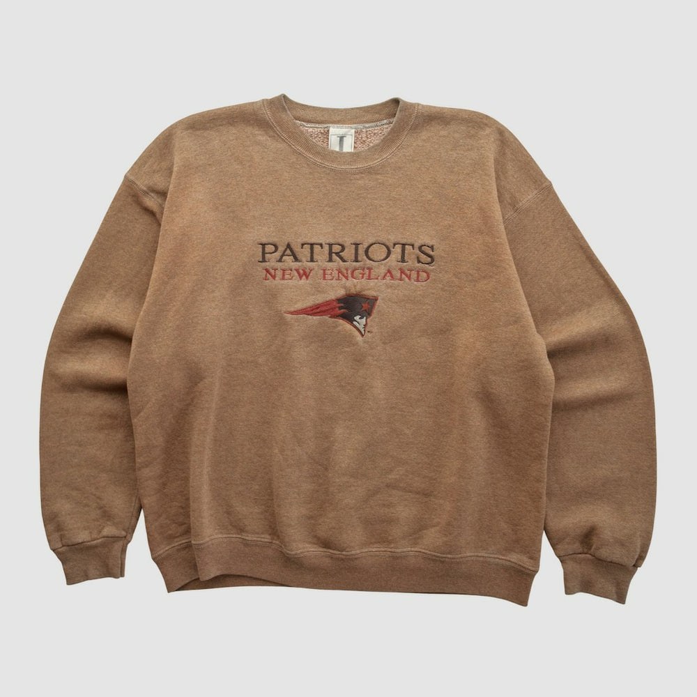 New England Patriots Jostens 90s Pullover Sweatshirt Clay Vintage | Fanatics