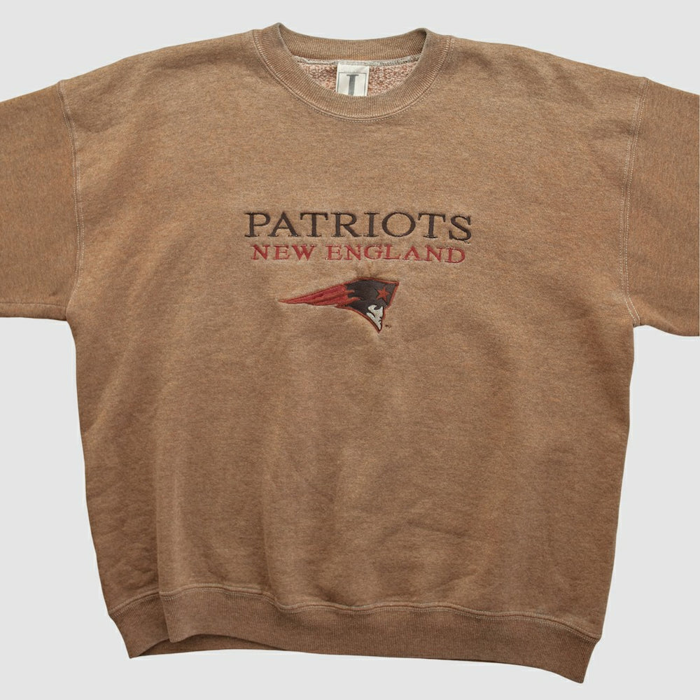 New England Patriots Jostens 90s Pullover Sweatshirt Clay Vintage | Fanatics