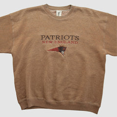 New England Patriots Jostens 90s Pullover Sweatshirt Clay Vintage | Fanatics