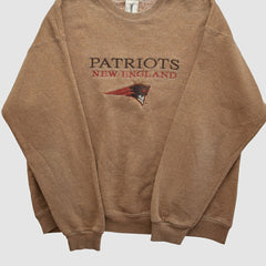New England Patriots Jostens 90s Pullover Sweatshirt Clay Vintage | Fanatics