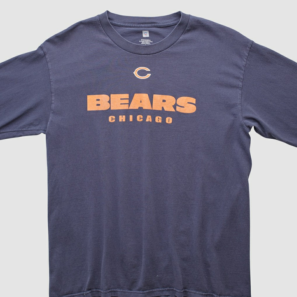 Chicago Bears NFL 2000s Long Sleeve T-shirt Navy Vintage | Fanatics