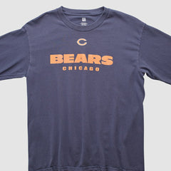 Chicago Bears NFL 2000s Long Sleeve T-shirt Navy Vintage | Fanatics