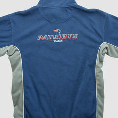 New England Patriots NFL 2000s 1/4 Zip Sweatshirt Navy Vintage | Fanatics