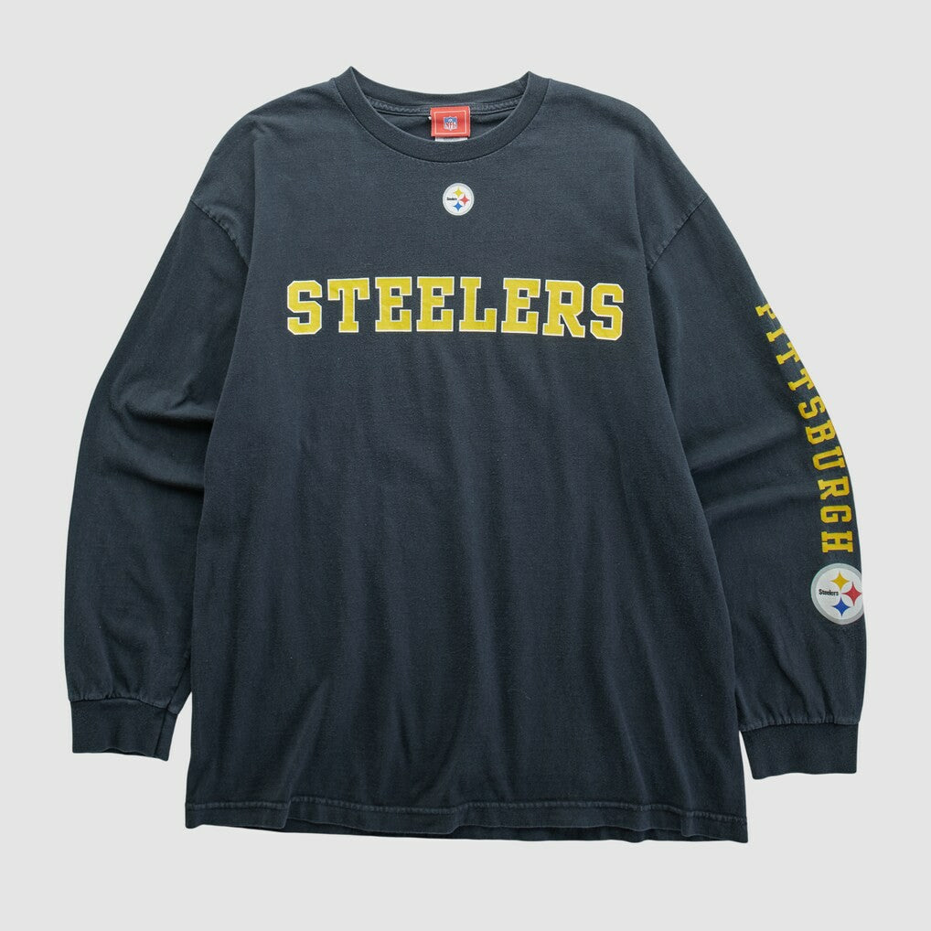 Pittsburgh Steelers NFL 2000s Long Sleeve T-shirt Black Vintage | Fanatics