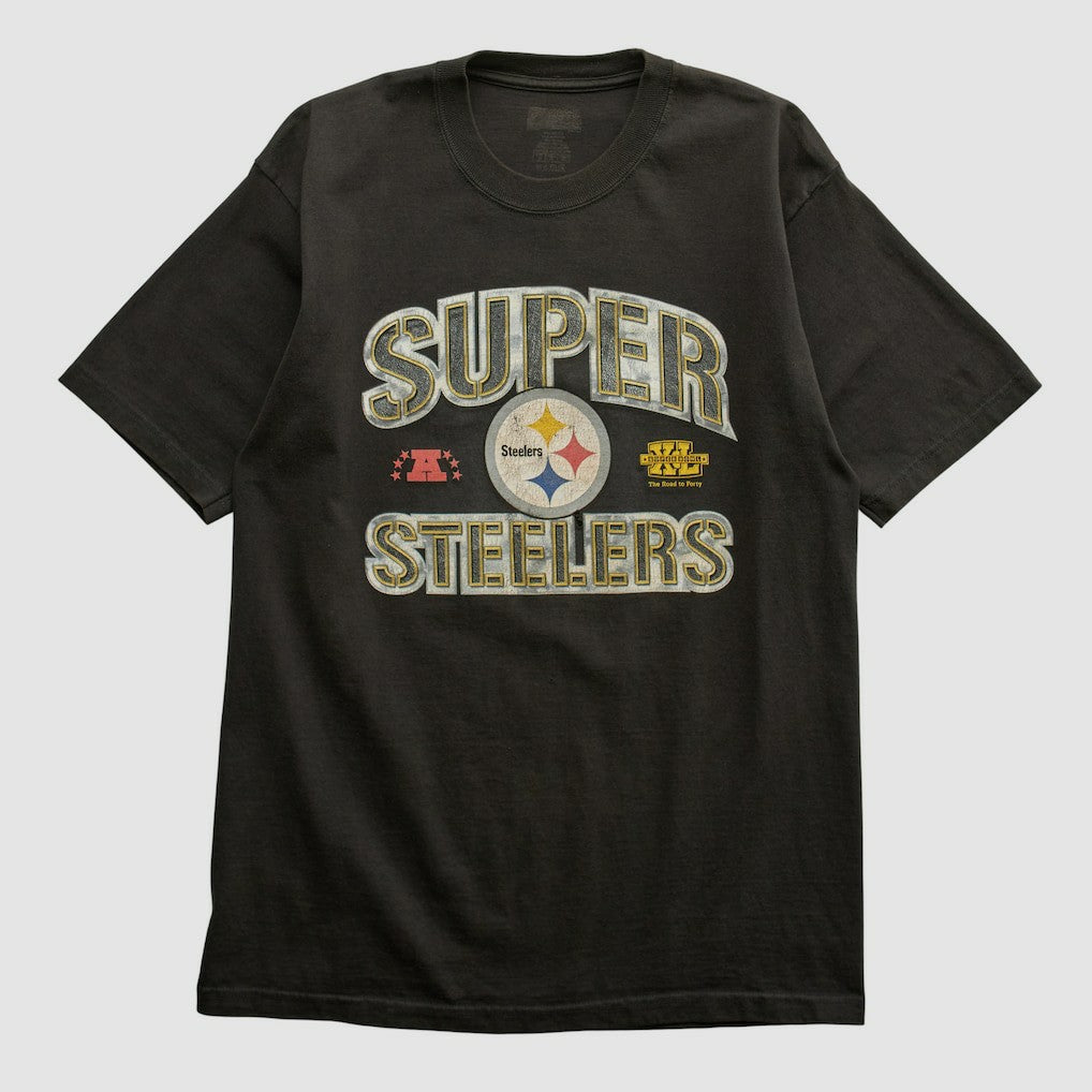 Pittsburgh Steelers 2006 T-shirt Black Vintage | Fanatics