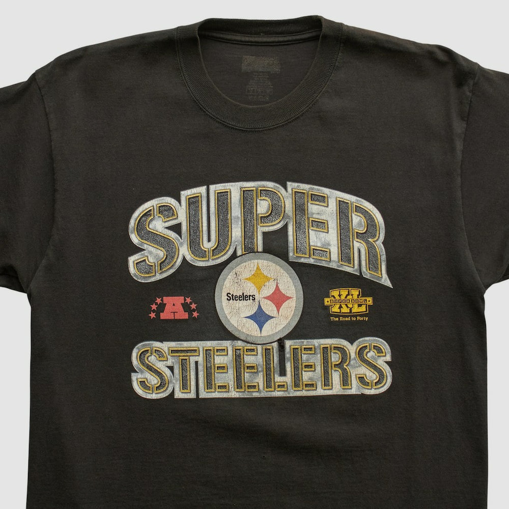 Pittsburgh Steelers 2006 T-shirt Black Vintage | Fanatics