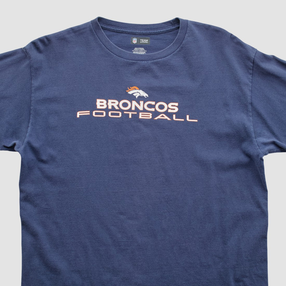 Denver Broncos NFL 2010s Long Sleeve T-shirt Navy Vintage | Fanatics