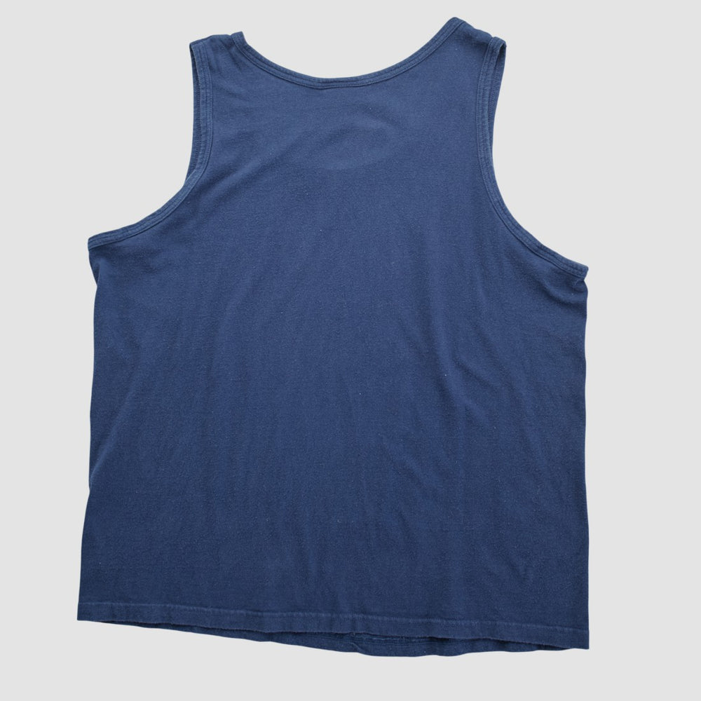 Denver Broncos Dynasty 90s Tank Navy Vintage | Fanatics