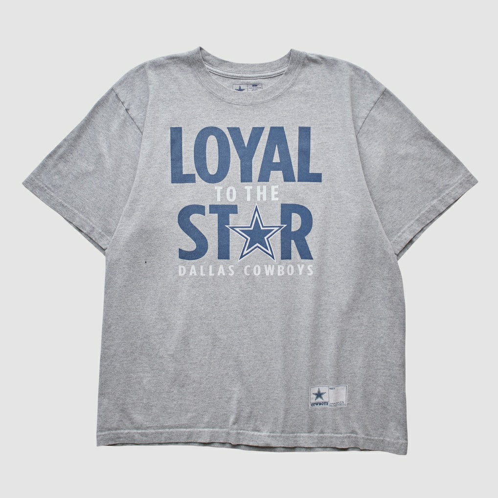 Dallas Cowboys Cowboys Authentic Apparel 2010s T-shirt Heather Gray Vintage | Fanatics