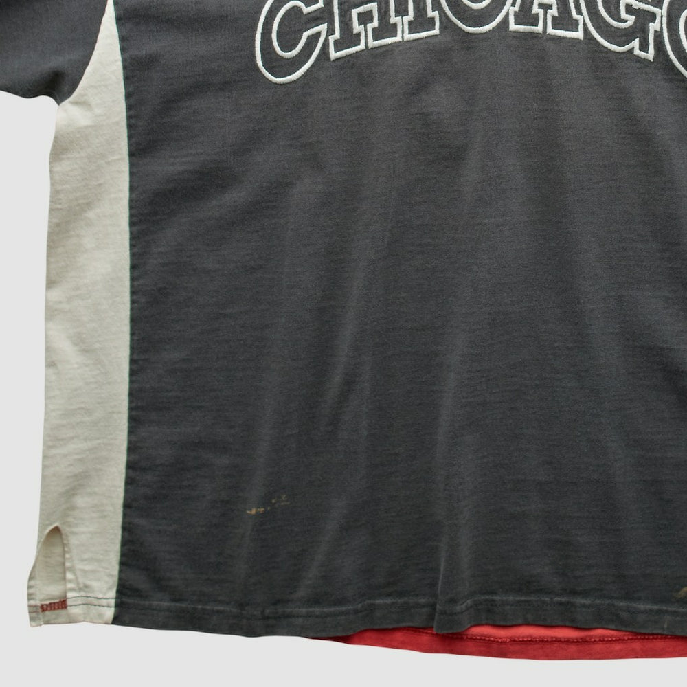 Chicago Bulls Champion 90s T-shirt Black Vintage - NBA