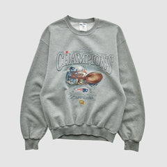 American Football Conference Jerzees 2003 Pullover Sweatshirt Dark Heather Gray Vintage | Fanatics