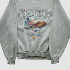 American Football Conference Jerzees 2003 Pullover Sweatshirt Dark Heather Gray Vintage | Fanatics