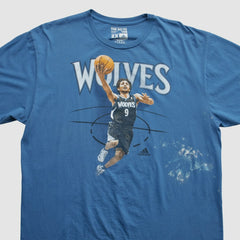 Minnesota Timberwolves 2010s T-shirt Blue Vintage - NBA
