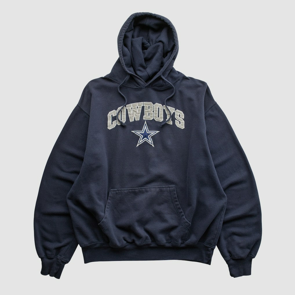 Dallas Cowboys Cowboys Authentic Apparel 2010s Hooded Pullover Sweatshirt Navy Vintage | Fanatics
