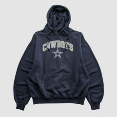 Dallas Cowboys Cowboys Authentic Apparel 2010s Hooded Pullover Sweatshirt Navy Vintage | Fanatics