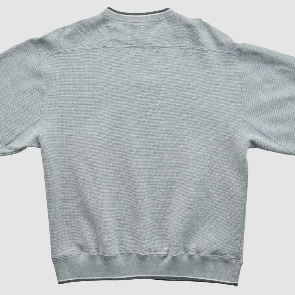 Denver Broncos Champion 2000s Pullover Sweatshirt Heather Gray Vintage | Fanatics