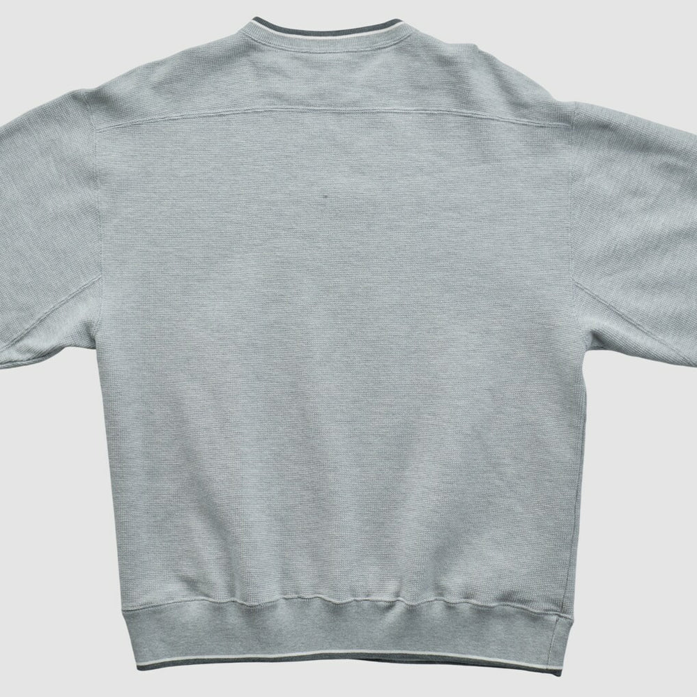 Denver Broncos Champion 2000s Pullover Sweatshirt Heather Gray Vintage | Fanatics