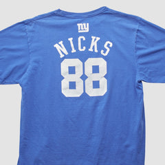 New York Giants Reebok 2000s T-shirt Blue Vintage | Fanatics