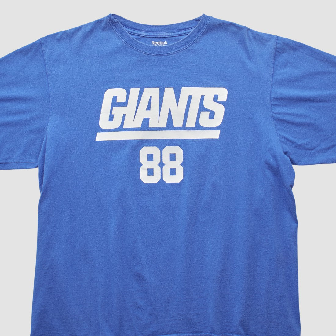 New York Giants Reebok 2000s T-shirt Blue Vintage | Fanatics