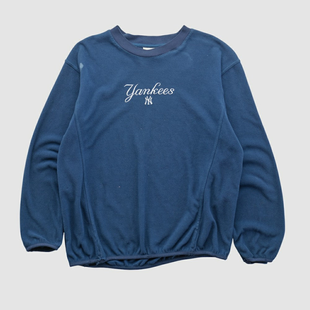 New York Yankees Lee Apparel 2000s Pullover Sweatshirt - MLB