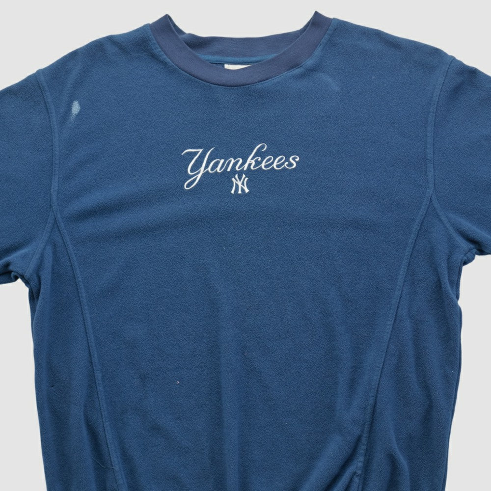 New York Yankees Lee Apparel 2000s Pullover Sweatshirt - MLB