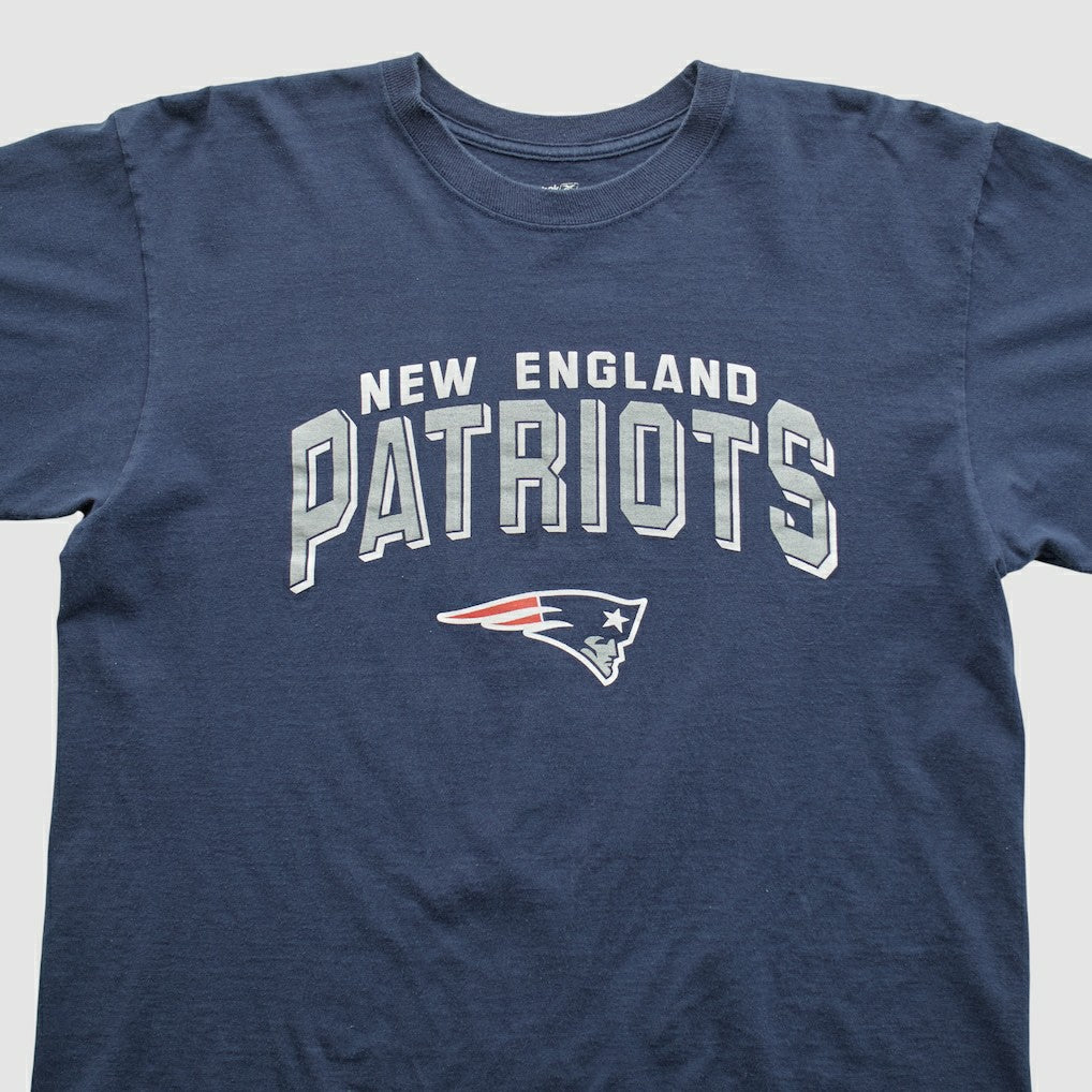 New England Patriots Reebok 2000s T-shirt Navy Vintage | Fanatics