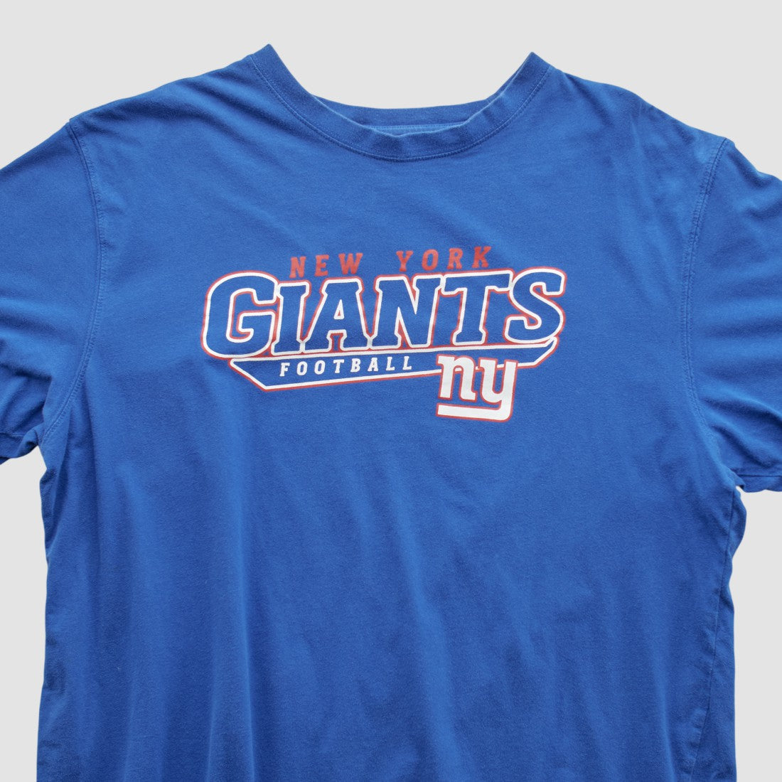 New York Giants Reebok 2000s T-shirt Blue Vintage | Fanatics