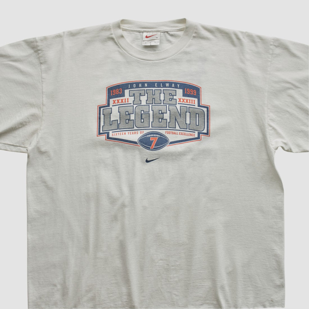 Super Bowl XXXIII MVP 1999 T-shirt White Vintage | Fanatics