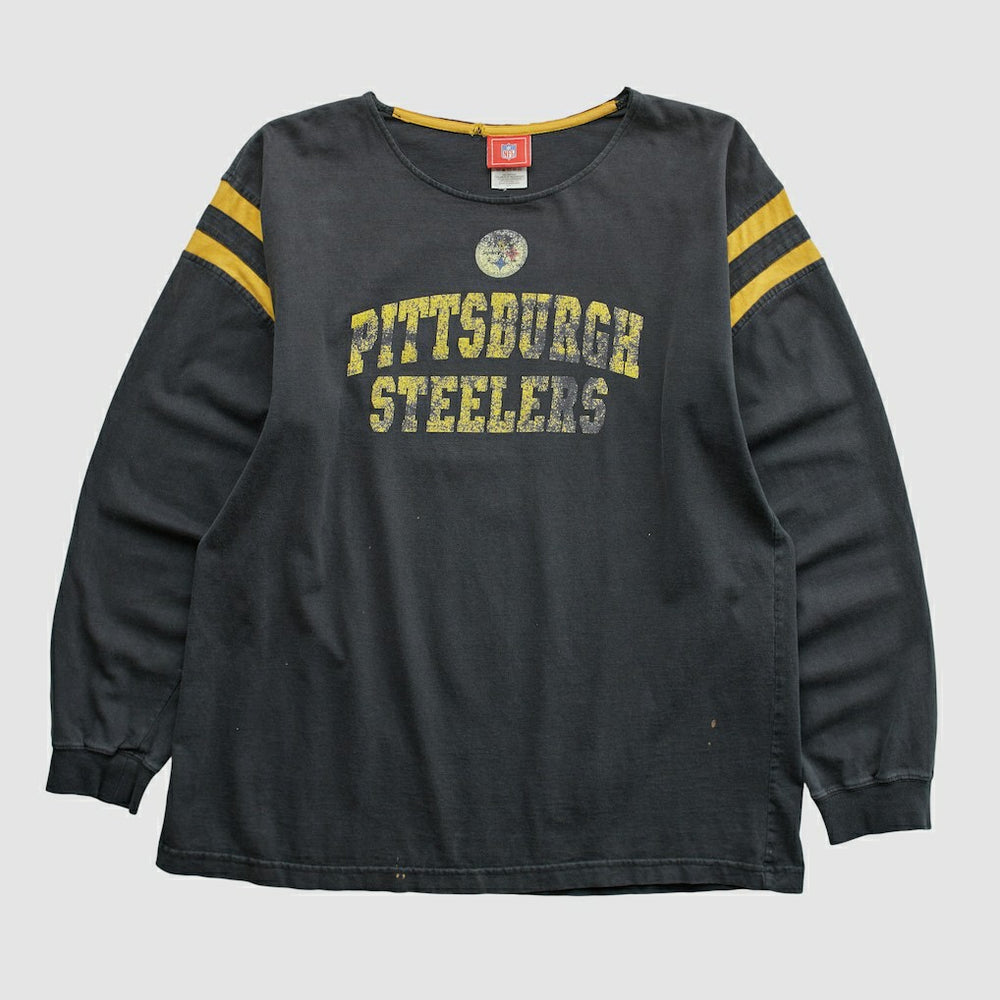 Pittsburgh Steelers NFL 2000s Long Sleeve T-shirt Black Vintage | Fanatics