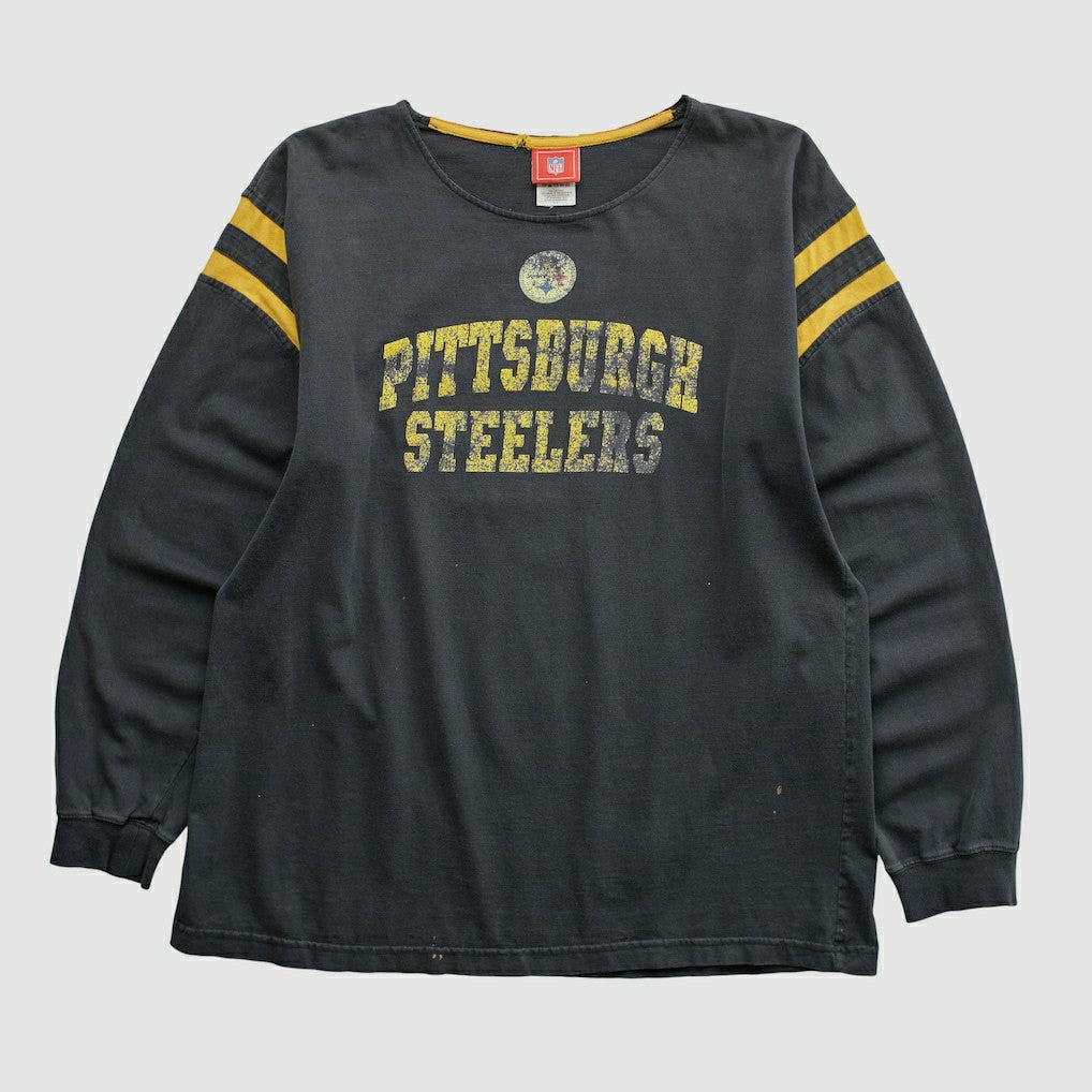 Pittsburgh Steelers NFL 2000s Long Sleeve T-shirt Black Vintage | Fanatics