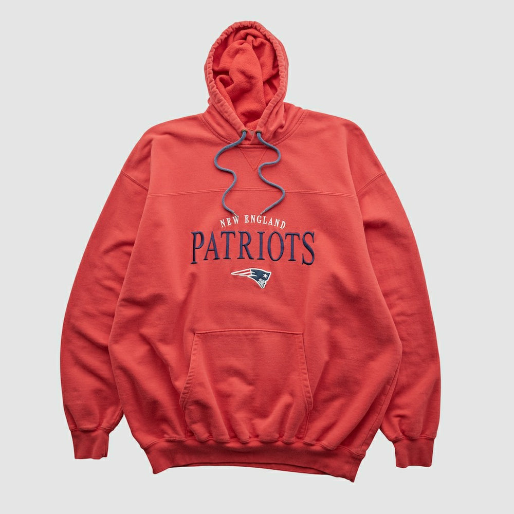 New England Patriots NFL 2000s Hooded Pullover Sweatshirt Red Vintage | Fanatics