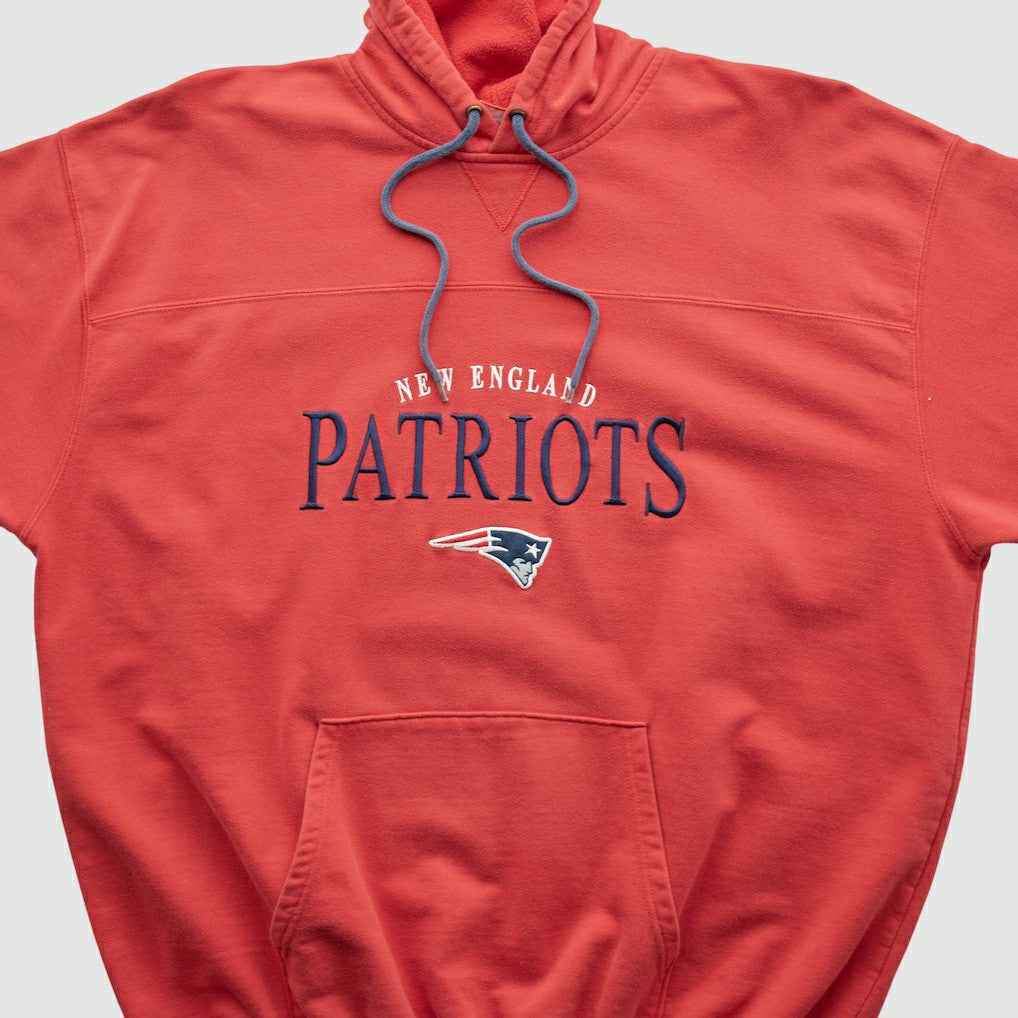 New England Patriots NFL 2000s Hooded Pullover Sweatshirt Red Vintage | Fanatics