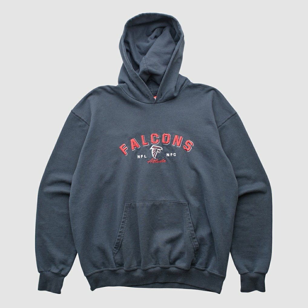 Atlanta Falcons NFL 2000s Hooded Pullover Sweatshirt Black Vintage | Fanatics