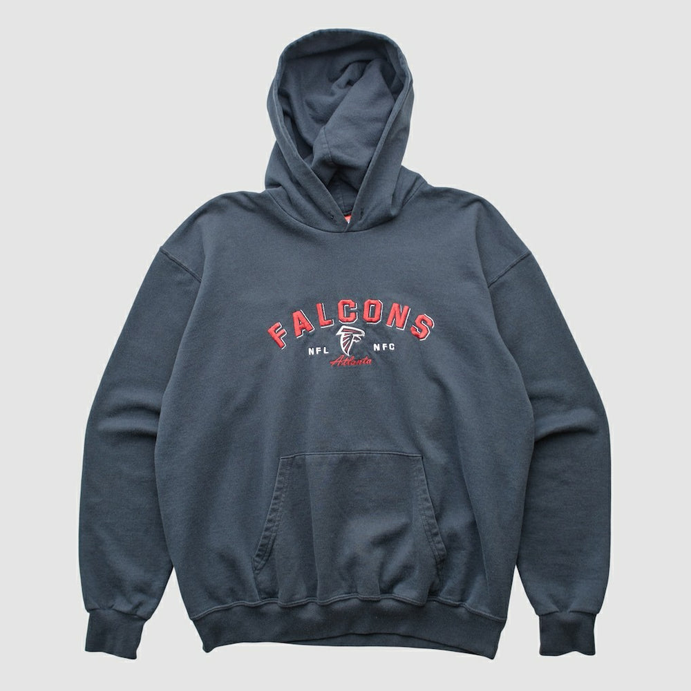 Atlanta Falcons NFL 2000s Hooded Pullover Sweatshirt Black Vintage | Fanatics
