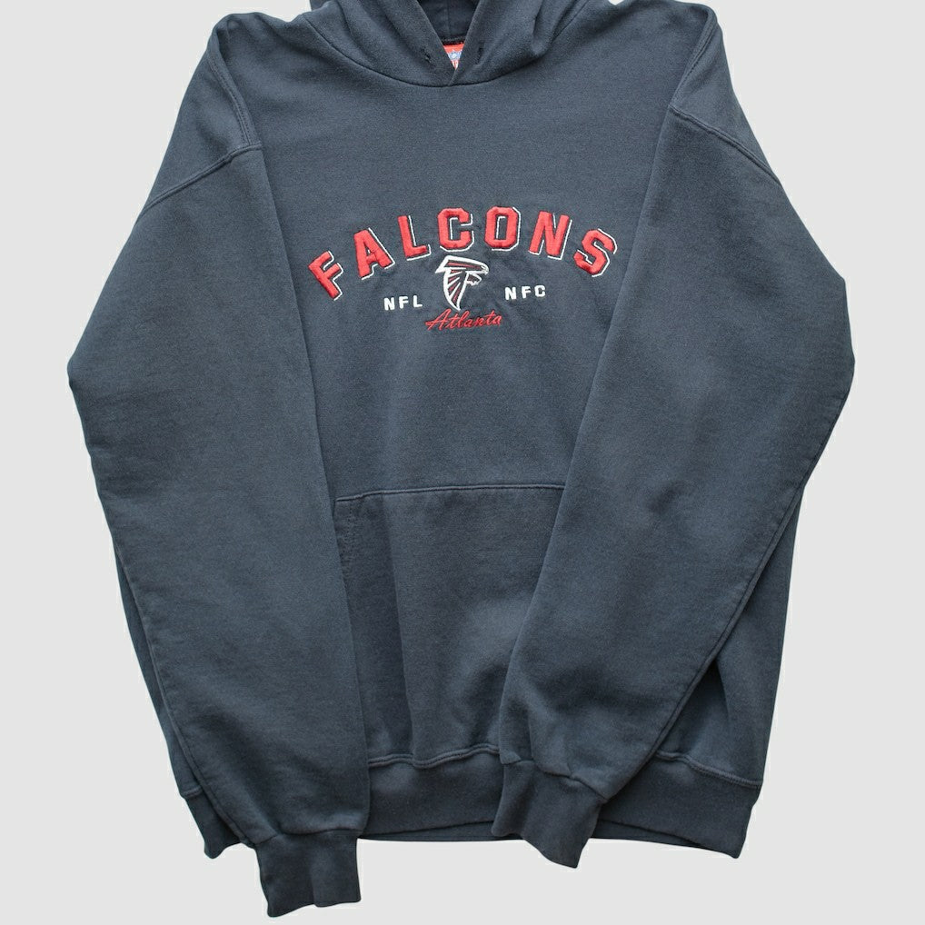 Atlanta Falcons NFL 2000s Hooded Pullover Sweatshirt Black Vintage | Fanatics