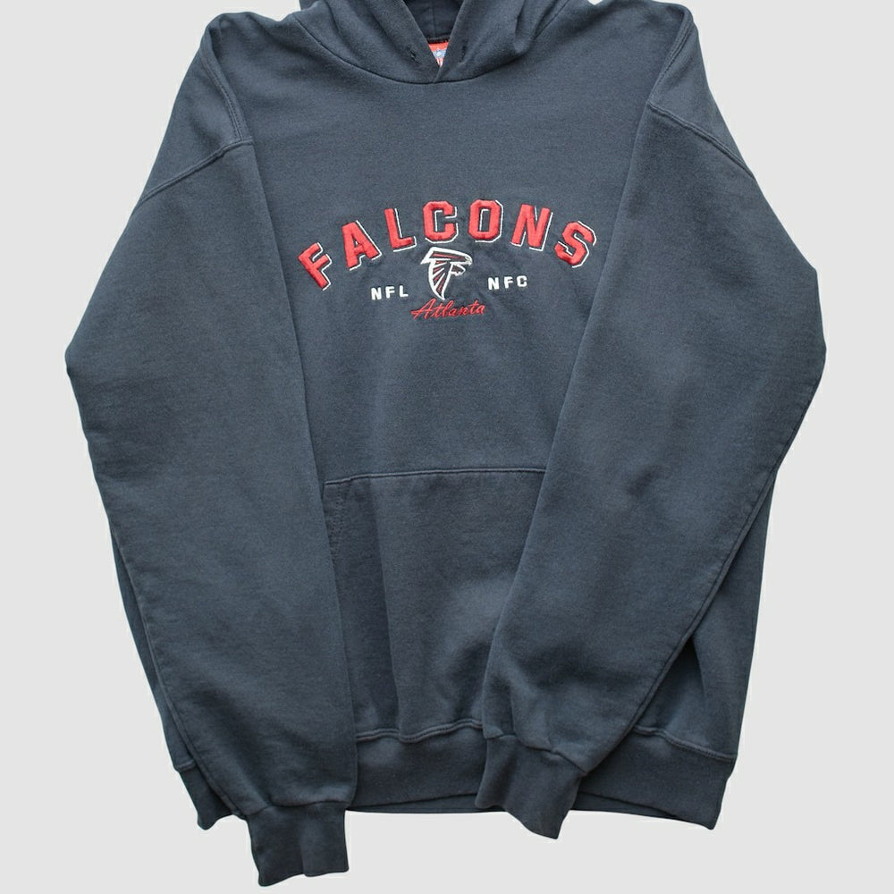 Atlanta Falcons NFL 2000s Hooded Pullover Sweatshirt Black Vintage | Fanatics