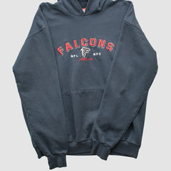 Atlanta Falcons NFL 2000s Hooded Pullover Sweatshirt Black Vintage | Fanatics