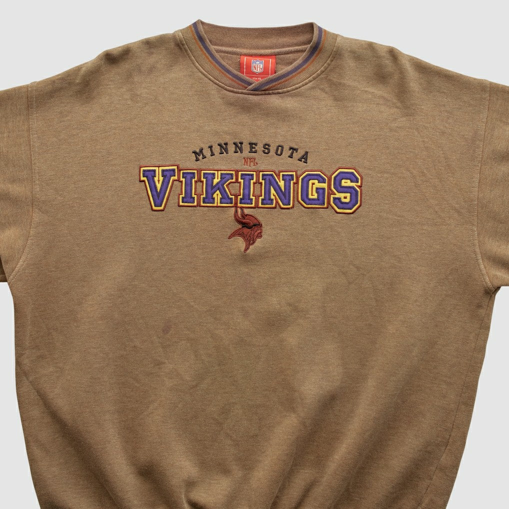 Minnesota Vikings NFL 2000s Pullover Sweatshirt Clay Vintage | Fanatics