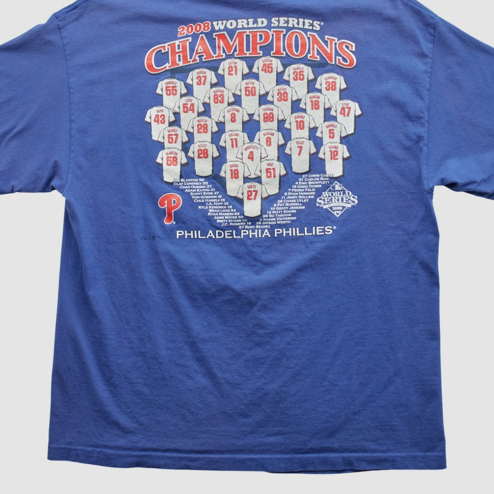 World Series Champions Majestic 2008 T-shirt - MLB