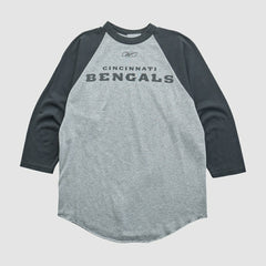Cincinnati Bengals Reebok 2000s T-shirt Heather Gray Vintage | Fanatics