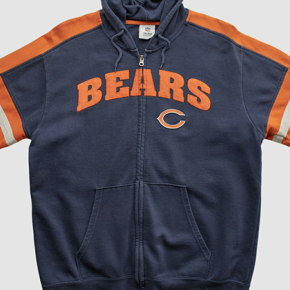 Chicago Bears NFL 2010s Hooded Full Zip Sweatshirt Navy Vintage | Fanatics