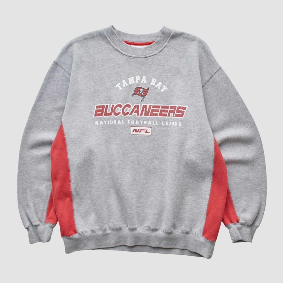 Tampa Bay Buccaneers NFL 2000s Pullover Sweatshirt Heather Gray Vintage | Fanatics