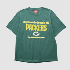 Green Bay Packers NFL 2000s T-shirt Green Vintage | Fanatics