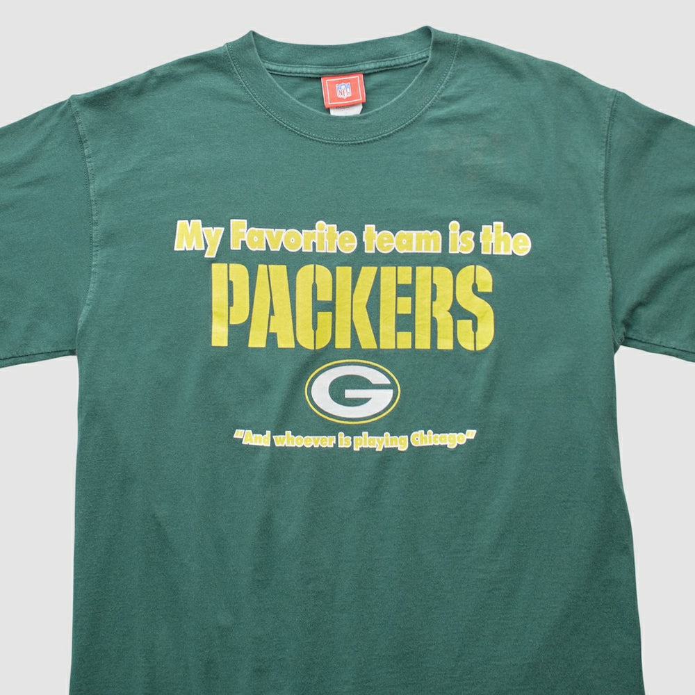 Green Bay Packers NFL 2000s T-shirt Green Vintage | Fanatics