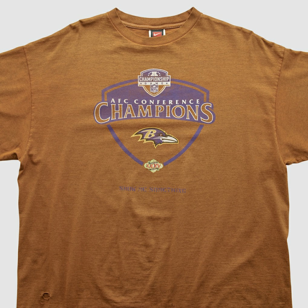 Baltimore Ravens 2001 T-shirt Clay Vintage | Fanatics
