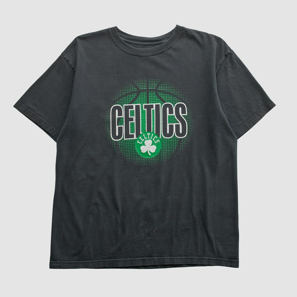 Boston Celtics NBA 2010s T-shirt Black Vintage - NBA